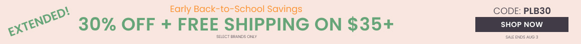 30% off select brands